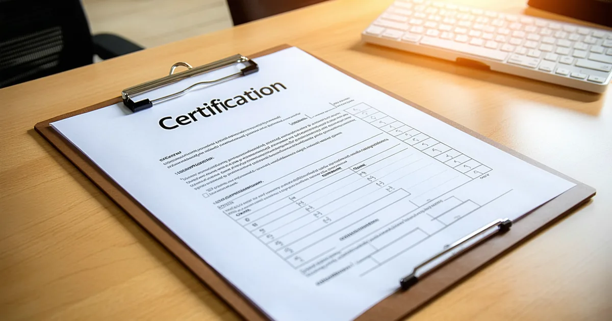 Auditor certification expiry creating scheduling risk for TIC operations
